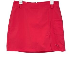 Puma Golf Activewear Coral Sporty Activewear Tennis Golf Summer Skort Size 6